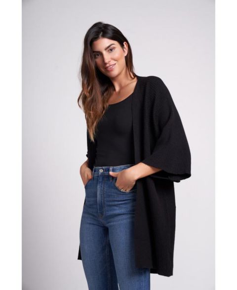 Женские кардиганы Caldwell Collection Reece One Size Long Ribbed Cardigan