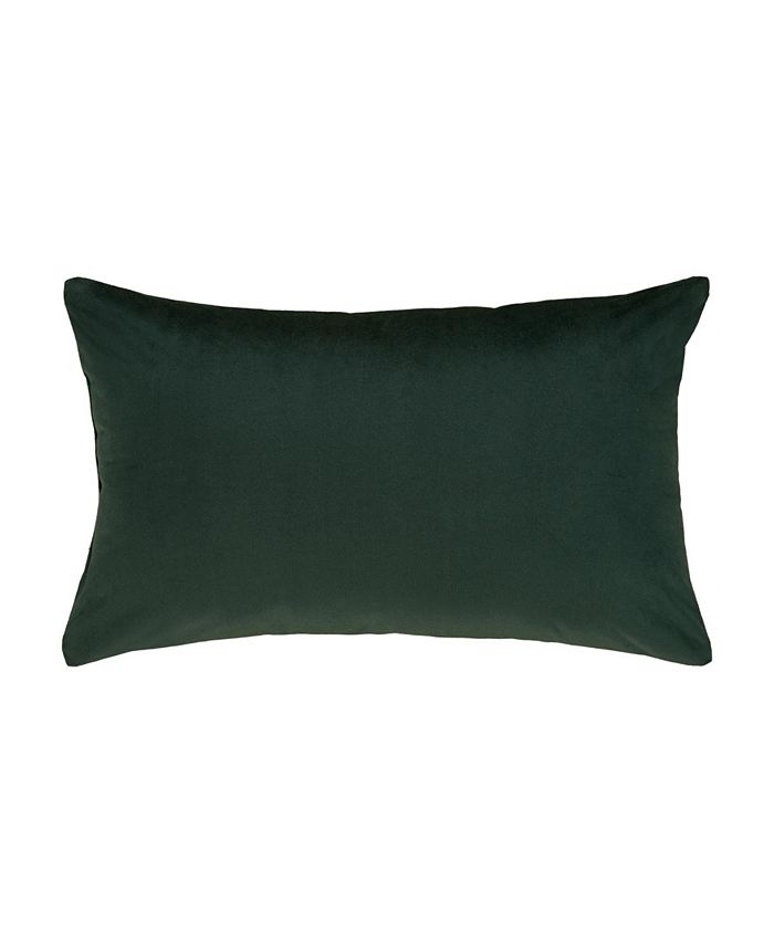 J Queen New York Ornament Boudoir Embellished Decorative Pillow, 15" x