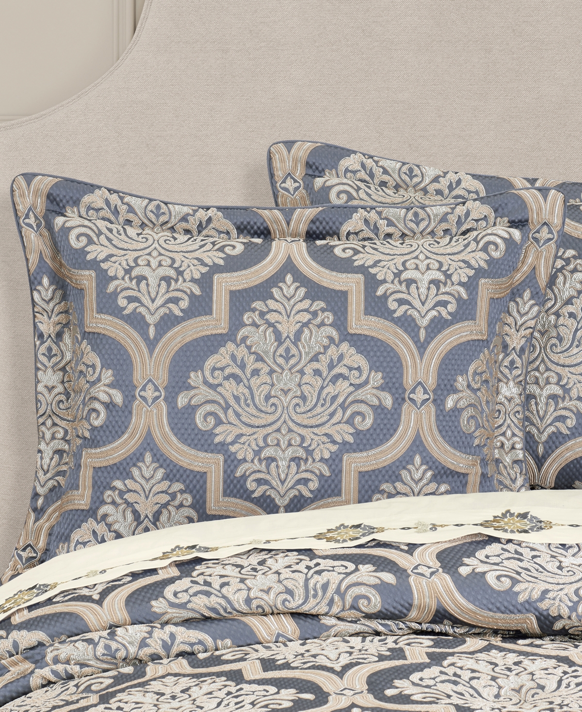 J Queen New York San Marino 4pc. Comforter Set, King In Powder Blue