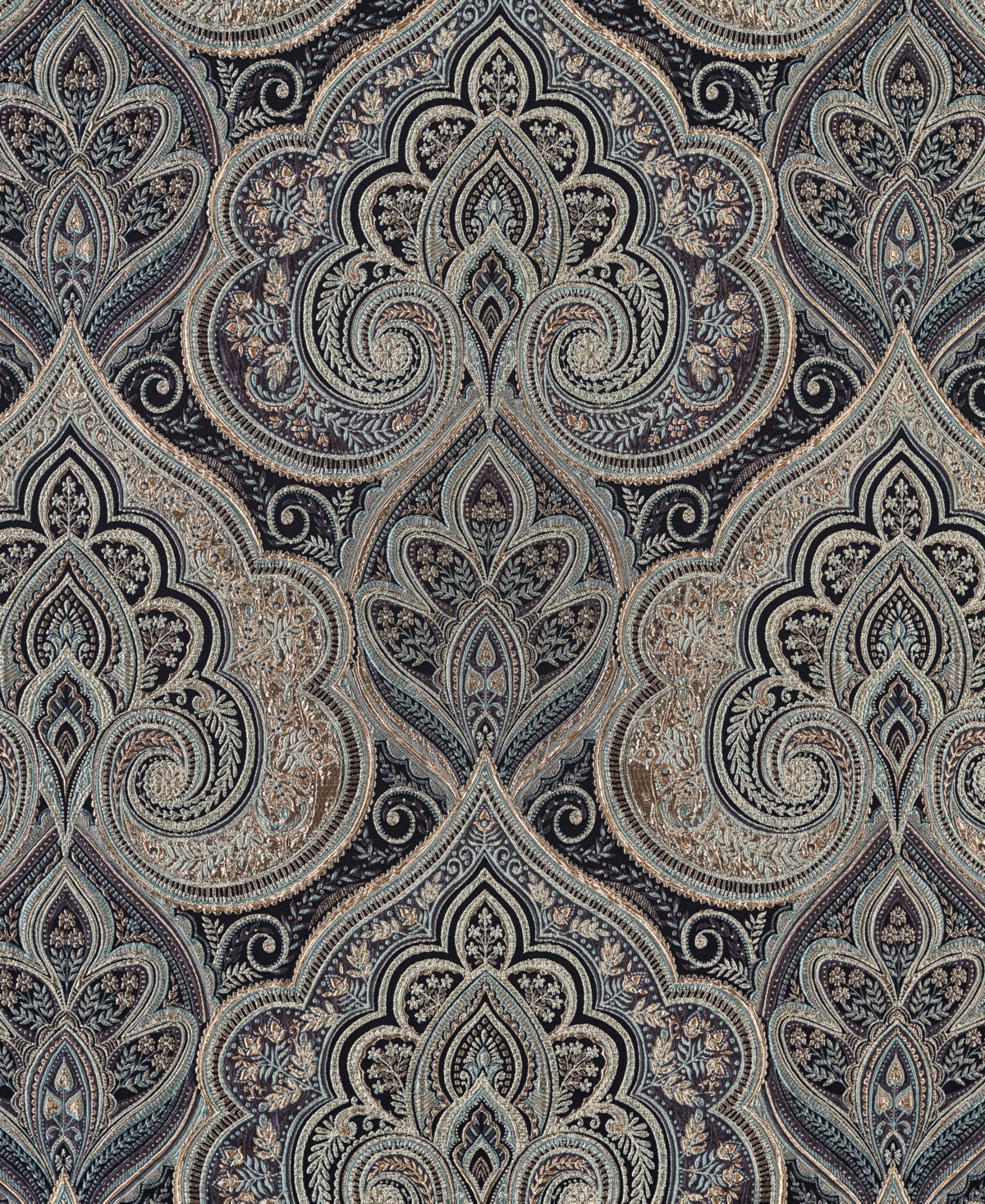 J Queen New York Vincenzo Window Panel Pair, 50" X 84" In Glacier