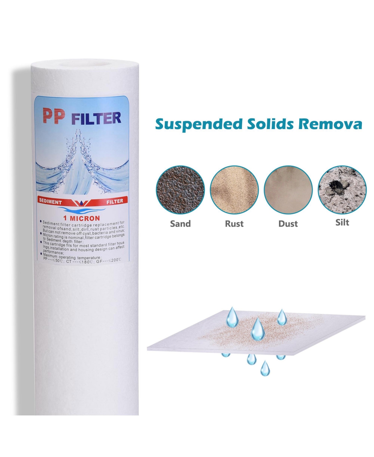 9 pc Reverse Osmosis Replacement Filter Set Ro Water Sediment Carbon Block Gac