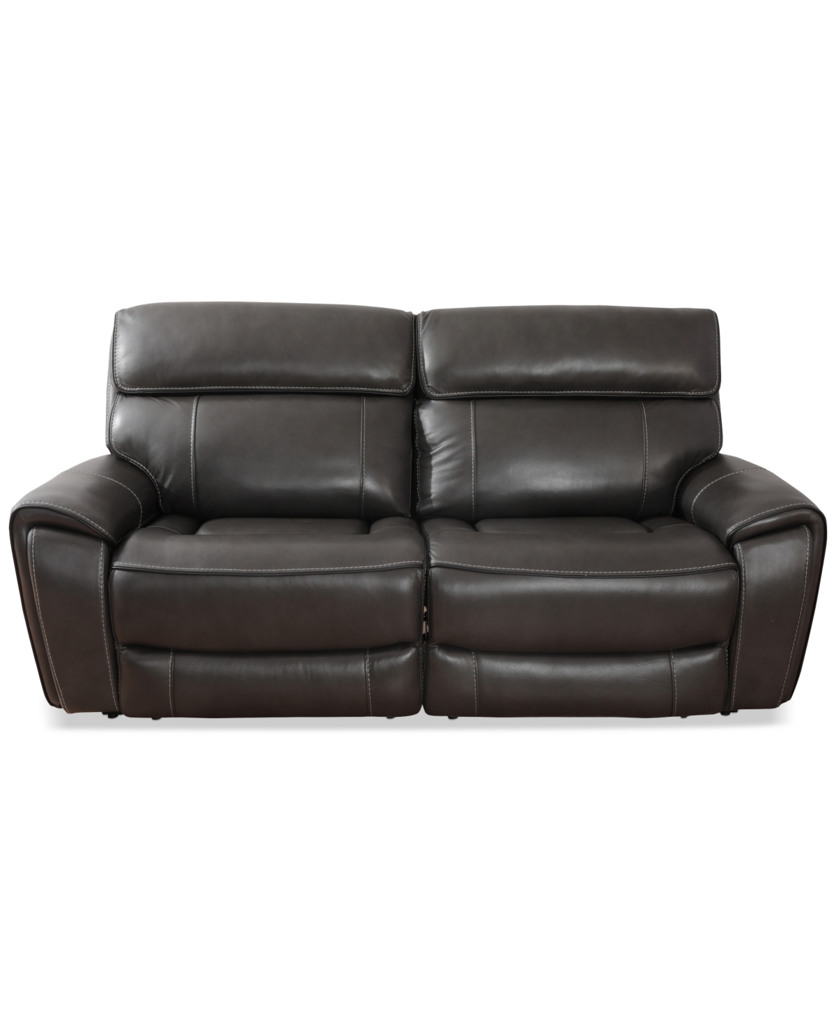 Hutchenson 2 Pc. Zero Gravity Leather Sofa with 2 Power Recliners, Created for Macy's