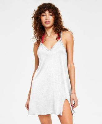 Juniors' Knot-Hem Cover-Up Dress, Created for Macy's