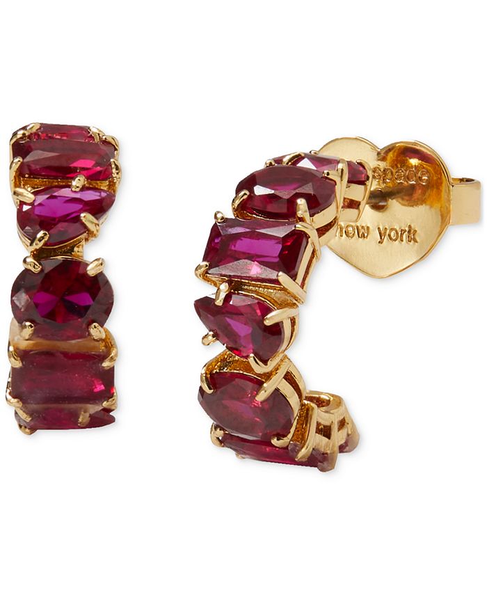 Kate spade small shop hoop earrings