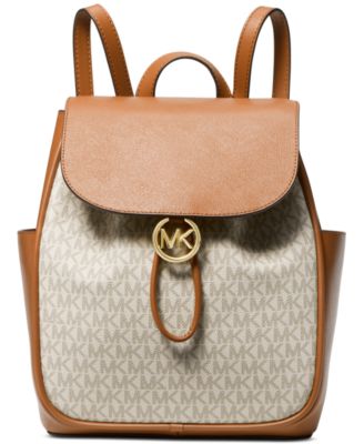 Michael Kors pale gold drawstring backpack cheapest