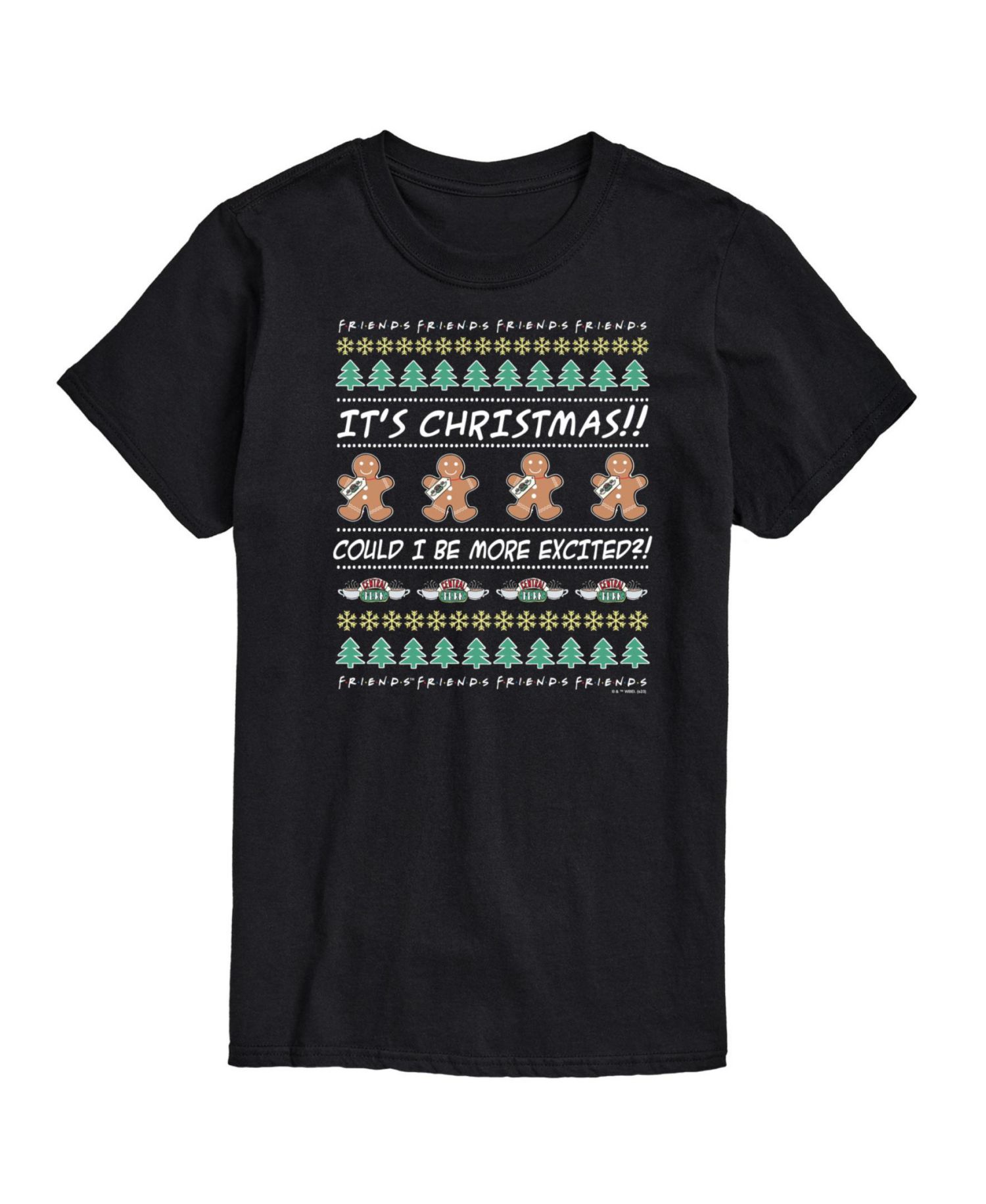 Men's Friends Christmas Short Sleeve T-shirt