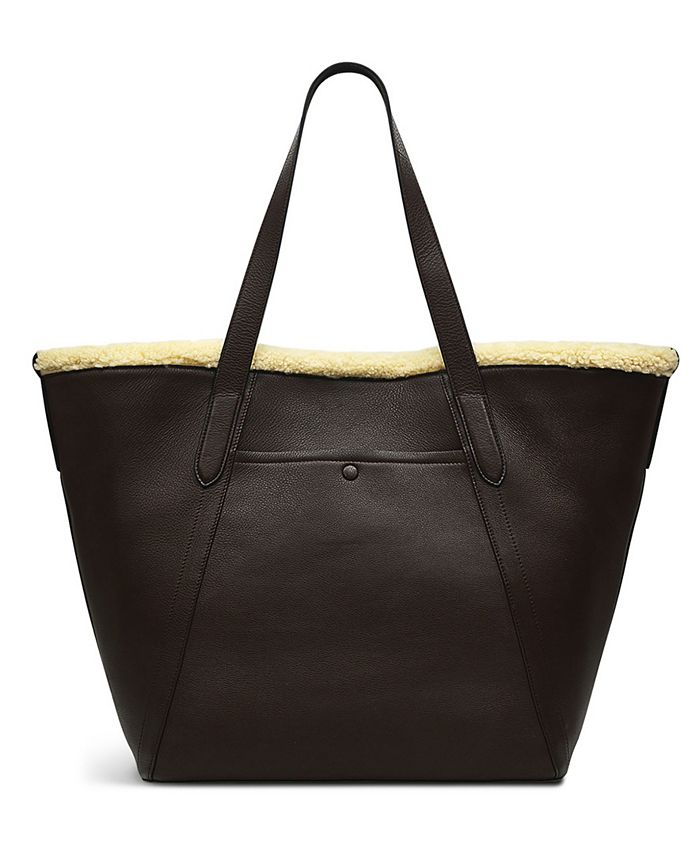 Radley London Park Place Shearling Leather Extralarge Open Top Tote