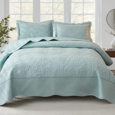 100% Cotton Oversized Bedspread Quilt Set - Queen