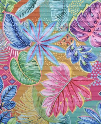 Hanalei Tropical 3-Pc Quilt Set, King/California King