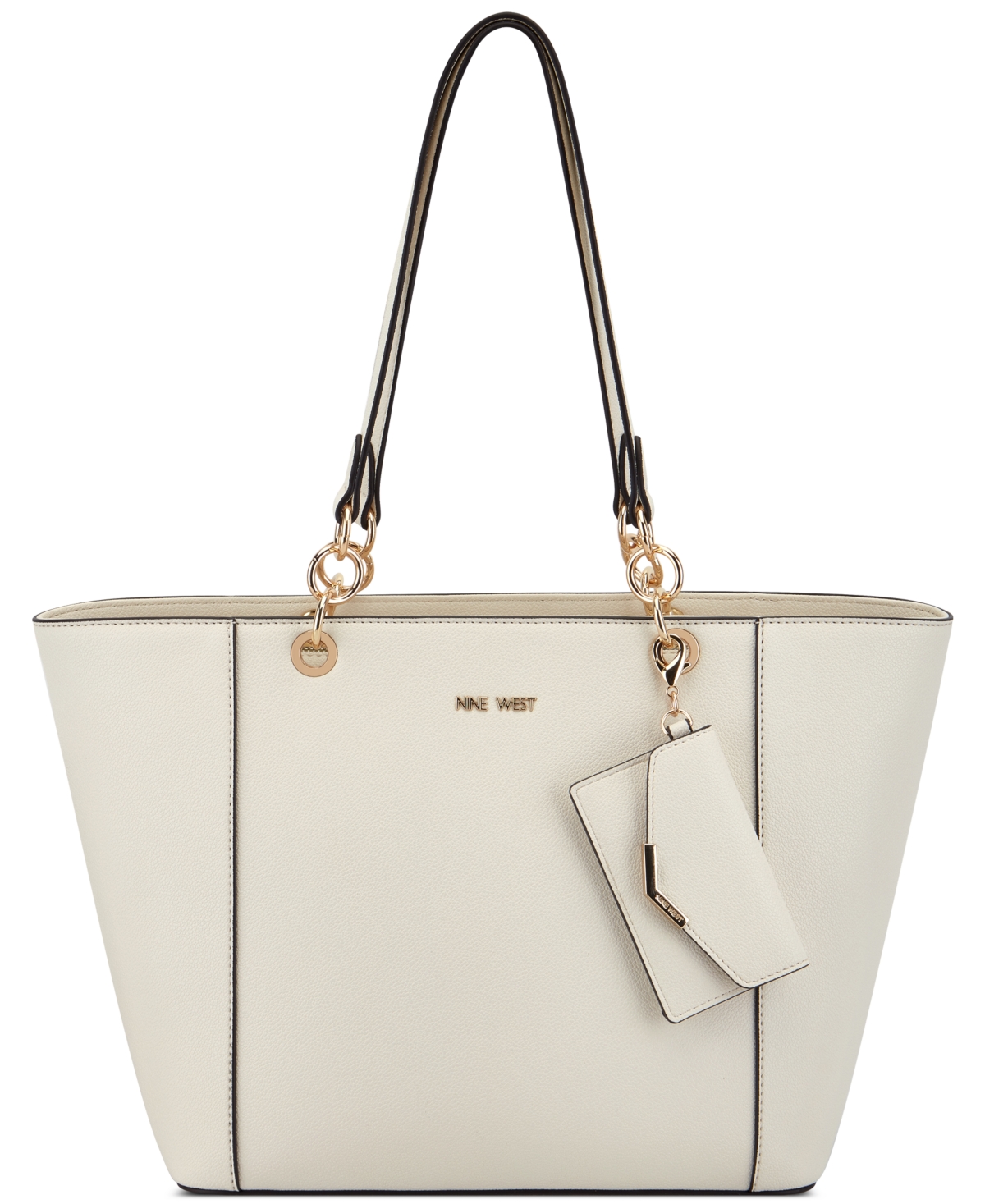 Nine West Basil Extra Large Tote In Chic Cream