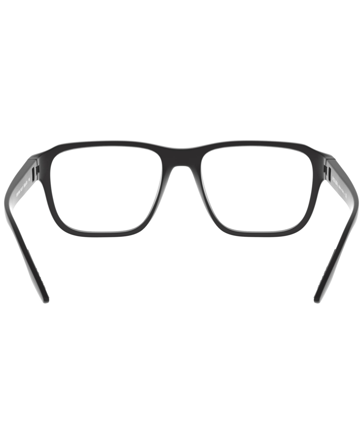 Prada Men's Eyeglasses, Ps 04nv In Rubber Black