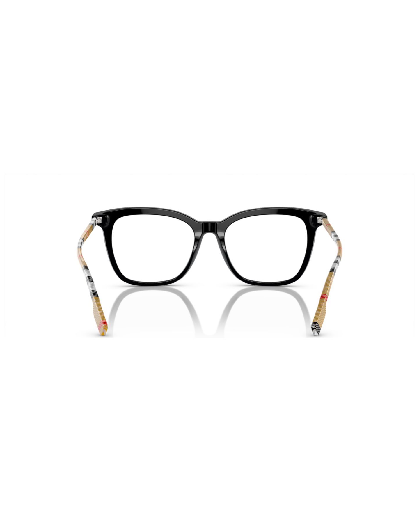 Женские очки Burberry Woman Square Plastic BE2390 Eyeglasses, цвет: Чёрный — фото 3