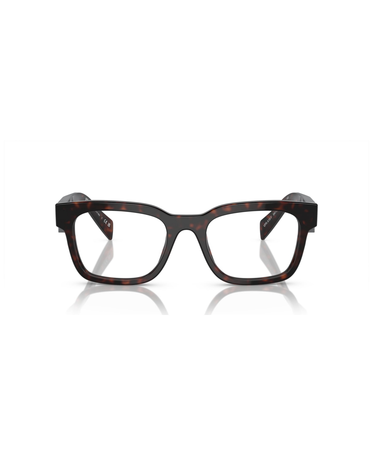 Prada Men's Eyeglasses, Pr A10vf In Havana Red