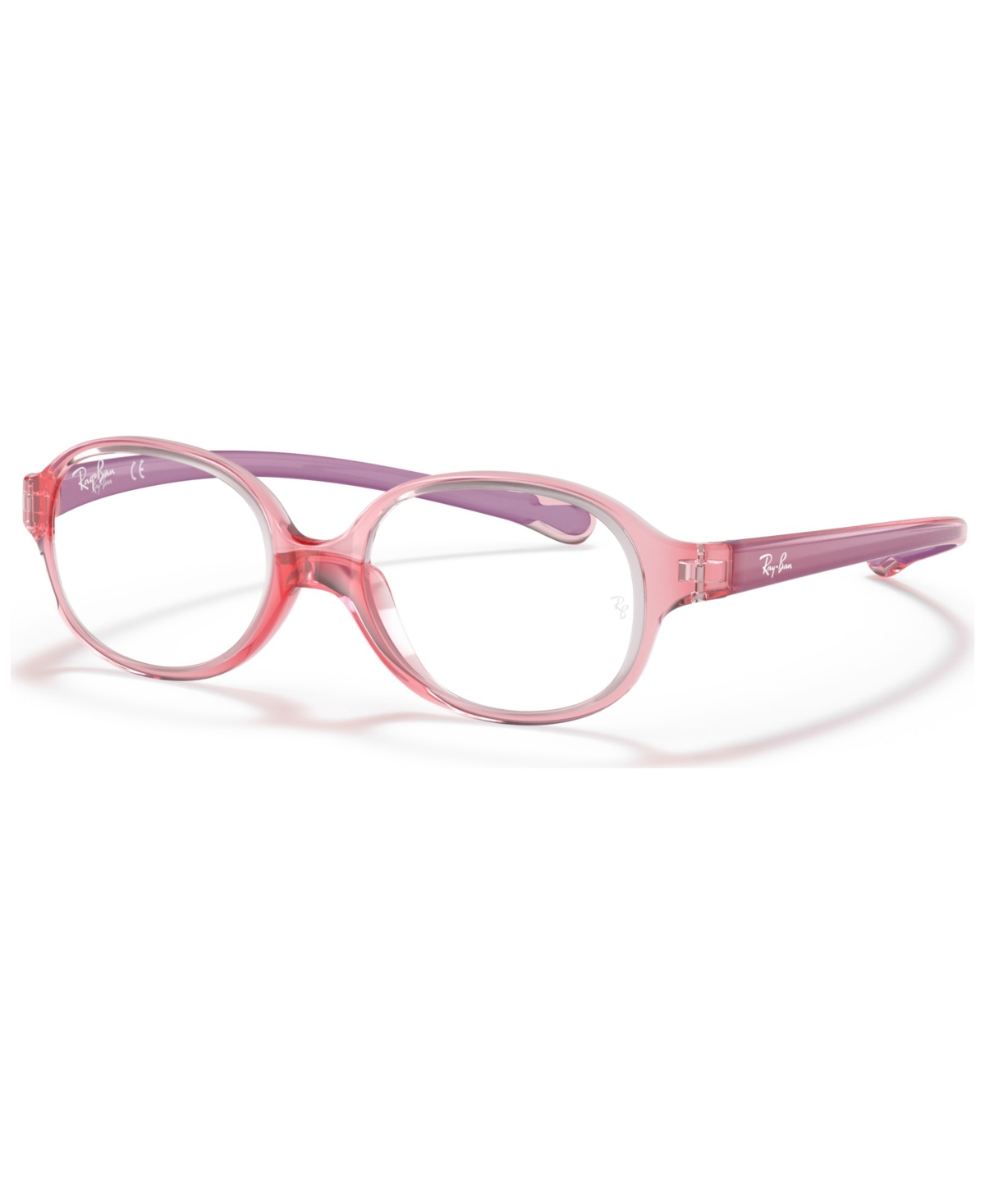 Child Eyeglasses, RB1587 - Transparent Light Red
