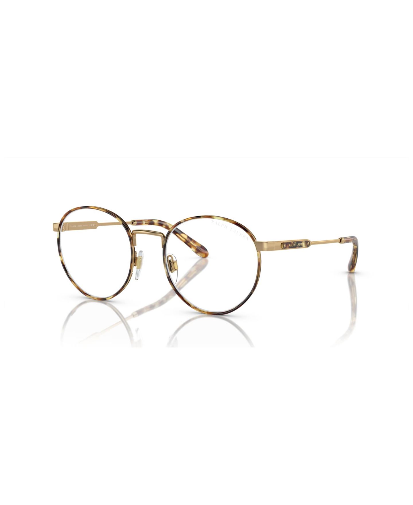 Мужские очки Ralph Lauren Man Round Metal RL5124J Eyeglasses, цвет: Чёрный — фото 1