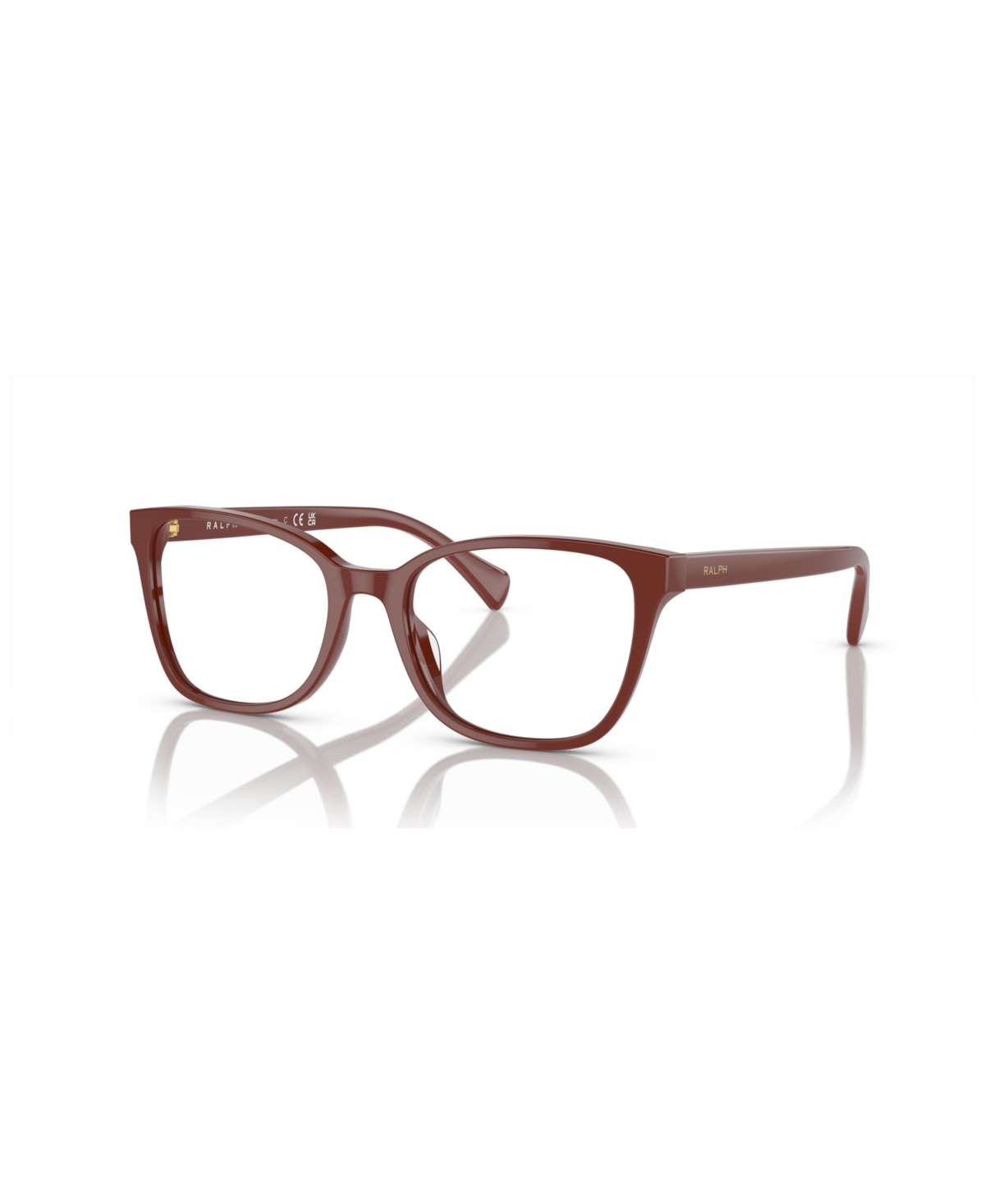 Women's Eyeglasses, RA7137U - Shiny Brown Red