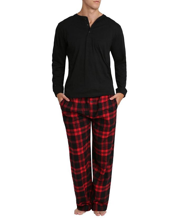 Sleep Hero Men's Flannel Pajama Set Macy's