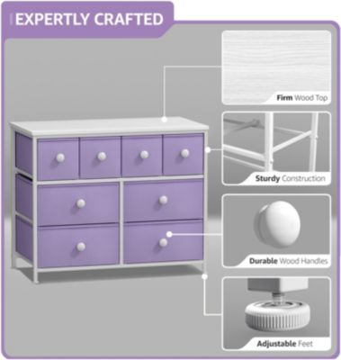 Chest Dresser with 8 Drawers