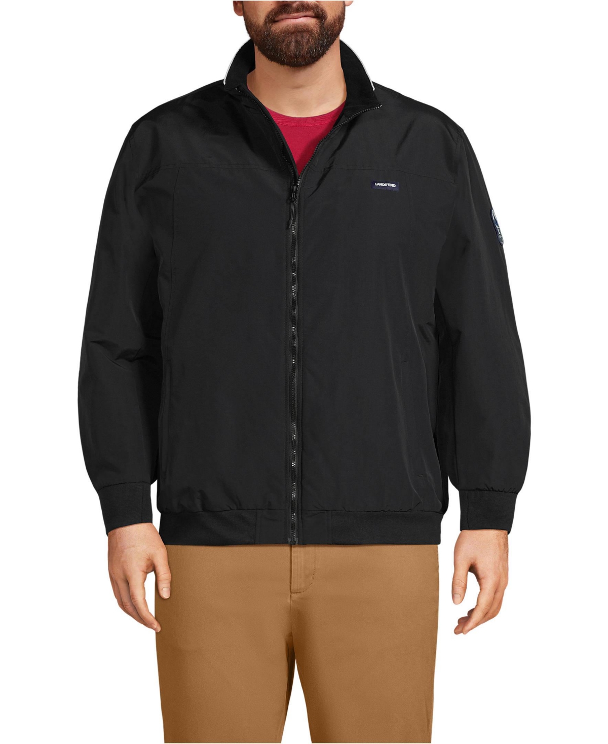 Men's Big & Tall Classic Squall Waterproof Insulated Winter Jacket - Black