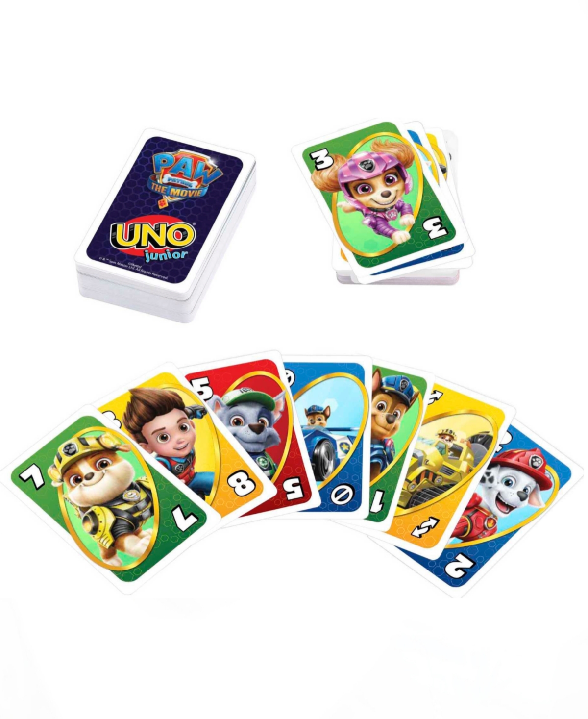 Shop Mattel - Paw Patrol Junior Uno Card Family Game Night In Multi
