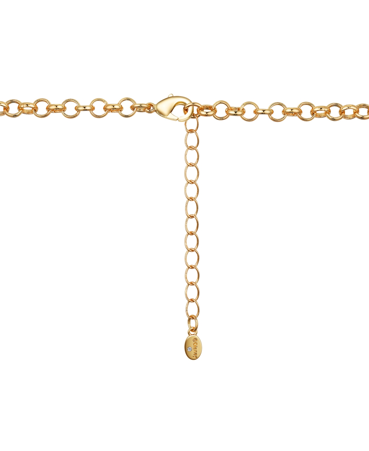 Shop Disney Kid's Princess Tangled Gold-tone And Purple Bead Sun Pendant Necklace