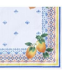 Capri Lemon Placemat, Set of 4, 13" x 19"
