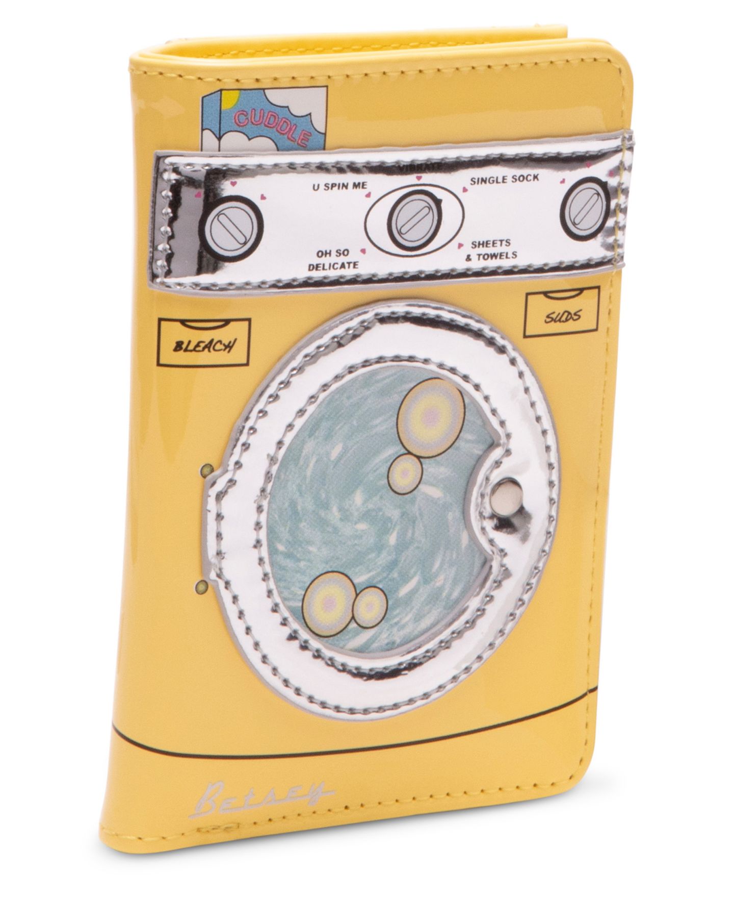 Женский кошелёк Betsey Johnson Spin Me Bifold Wallet, цвет: Жёлтый — фото 3