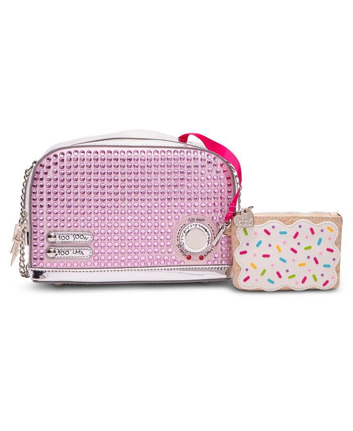 Betsey johnson top purse macys