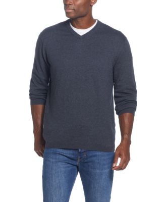 Weatherproof Vintage Men's Cotton Cashmere V-Neck Sweater - Macy's