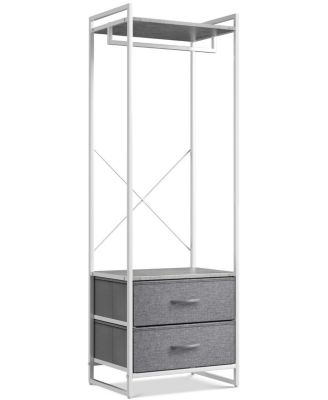 Clothing Rack with 2 Drawers