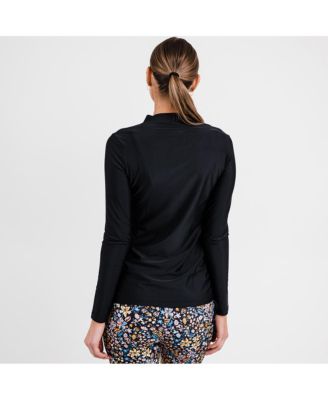 Women's Half-Zip Nora Swim Top