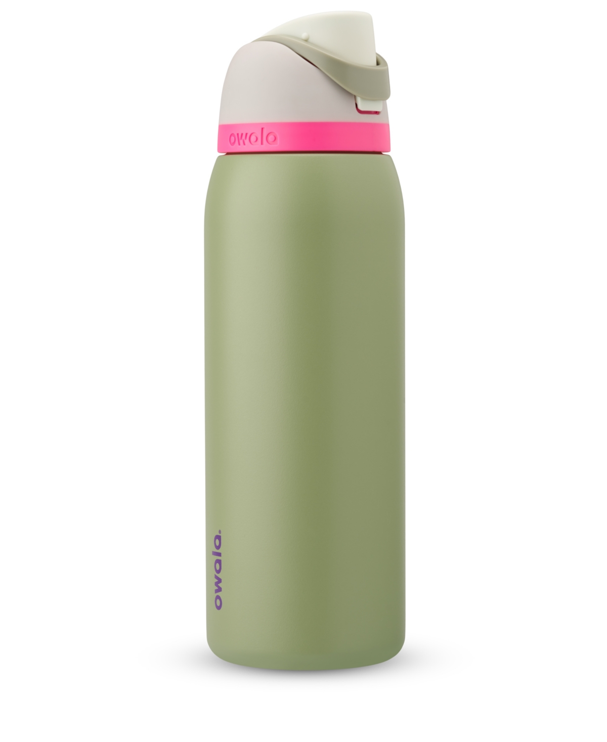 Shop Owala Stainless Steel Freesip Water Bottle, 32 oz In Neo Sage