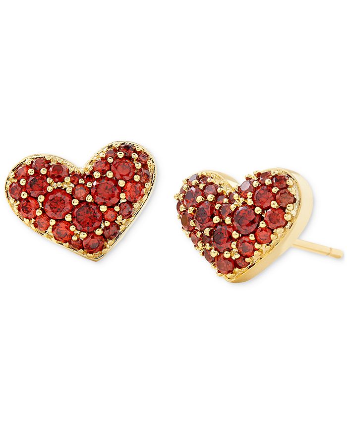 Macy's heart shaped earrings deals