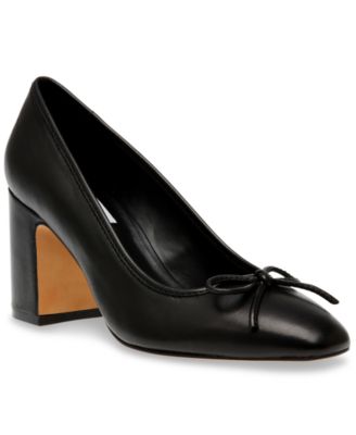 Steve Madden - Women's Cohen Block-Heel Ballet Pumps