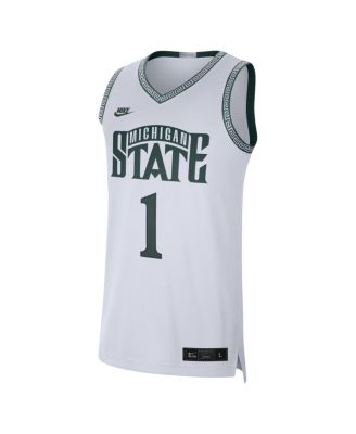 Men's #1 Michigan State Spartans Limited Authentic Jersey