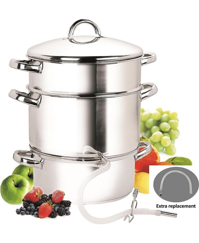 Cook N Home 11Quart Stainless Steel Basics Canning Juice Steamer