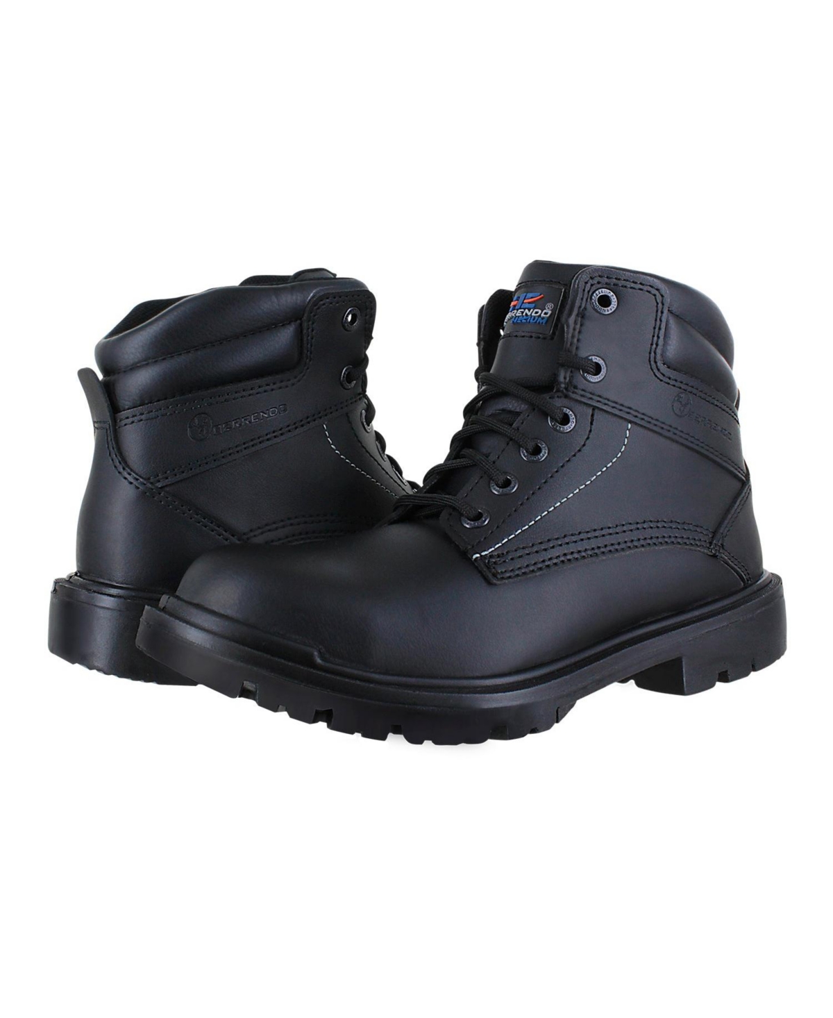 Steel Toe Work Boot For Men 6" - Eh Rated - Black