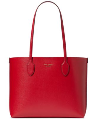 kate spade new york - Bleecker Stencil Hearts Pop Printed Leather Tote