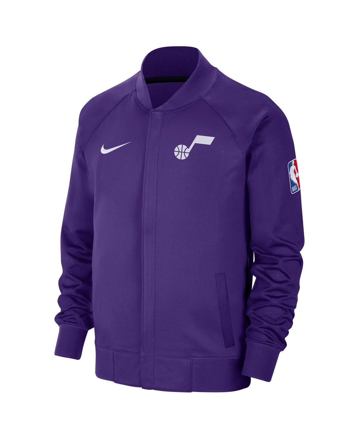 Shop Nike Men's  Purple Utah Jazz 2023/24 City Edition Authentic Showtime Performance Raglan Full-zip Jack
