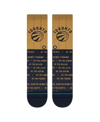 Men's and Women's Toronto Raptors 2023/24 City Edition Crew Socks