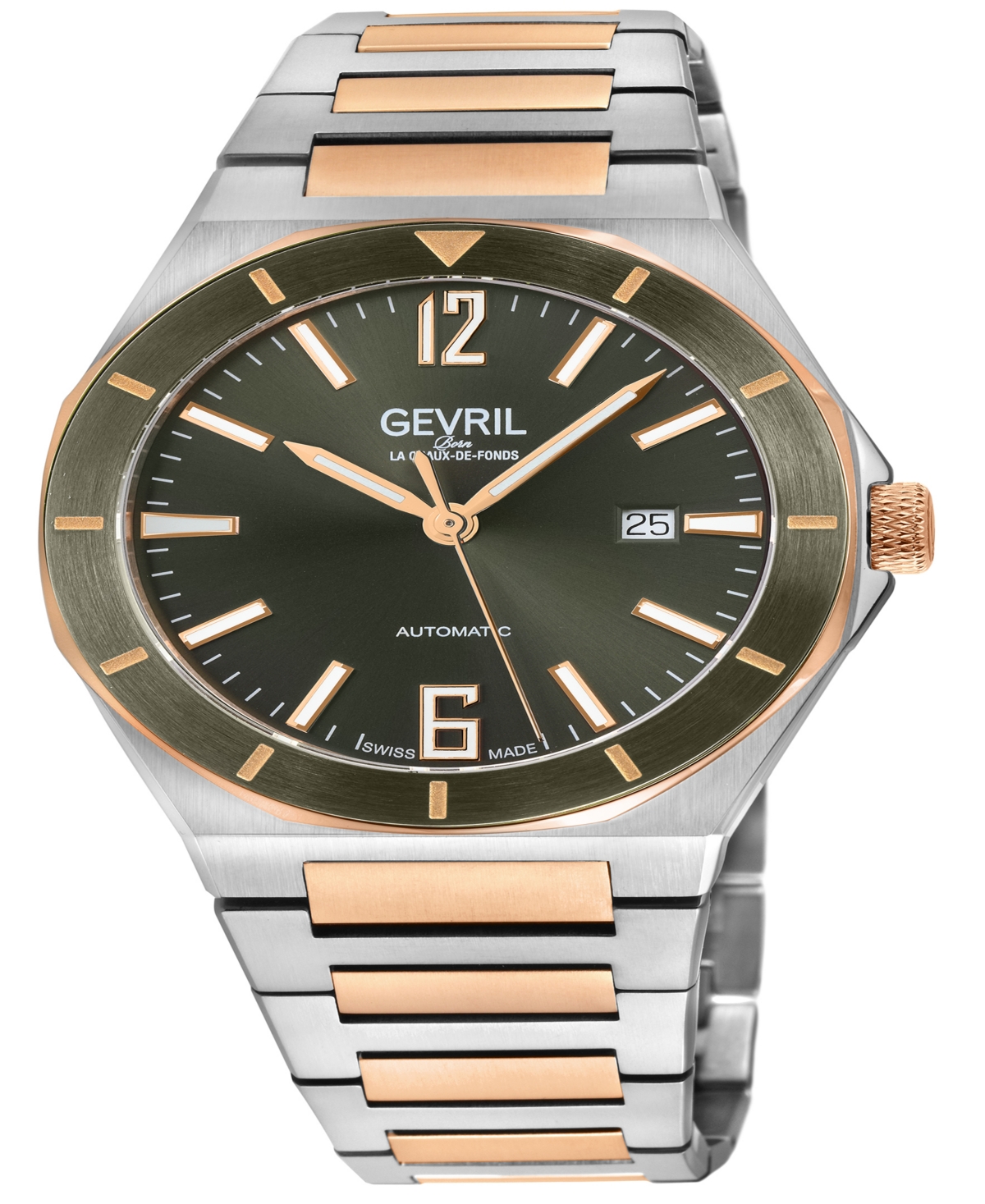 Men's High Line Two-Tone Stainless Steel Watch 43mm - Two-Tone