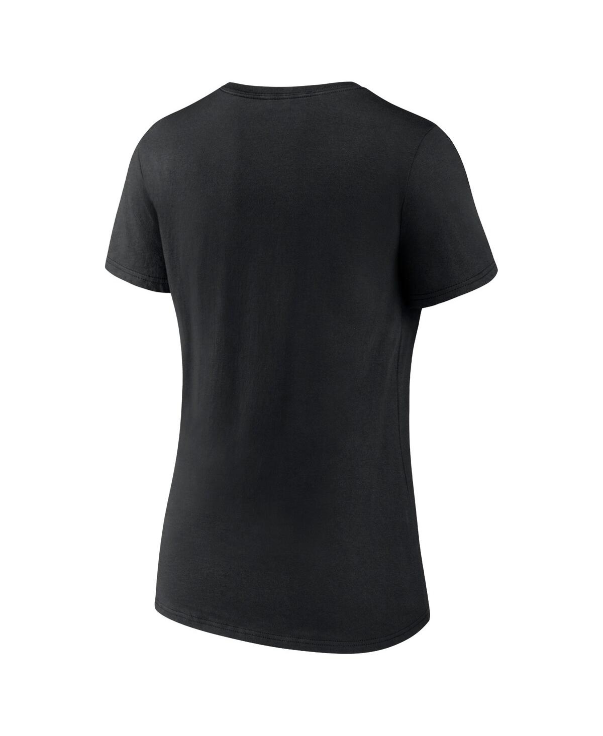 Fanatics Branded  Black Philadelphia Phillies 2023 Division Series Winner Locker Room V-neck T-shirt In Black
