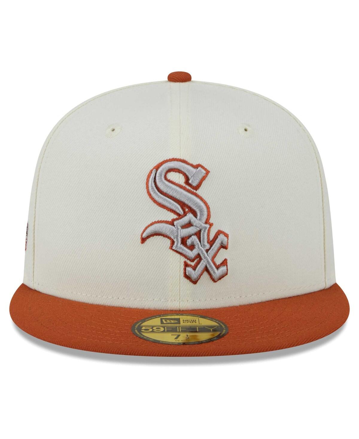 Men's New Era Orange Chicago White Sox 59FIFTY Fitted Hat - Orange