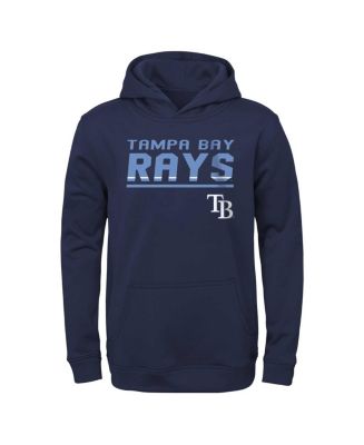 Big Boys Navy Tampa Bay Rays Headliner Performance Pullover Hoodie - Macy's