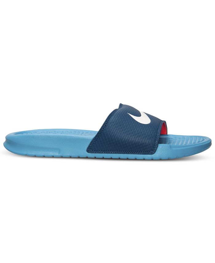 nike benassi swoosh slides
