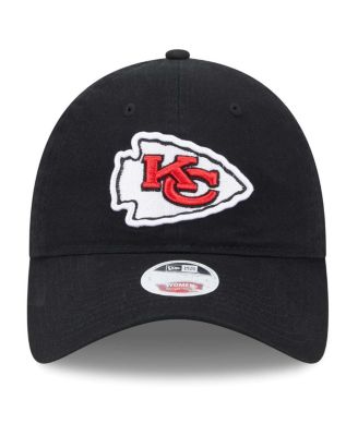 Women's Black Kansas City Chiefs Main Core Classic 2.0 9TWENTY Adjustable Hat