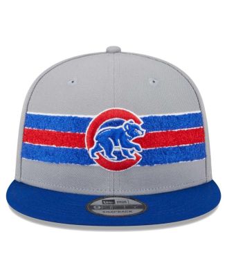 Men's Gray, Royal Chicago Cubs Band 9FIFTY Snapback Hat