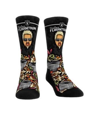 Rock 'Em Men's And Women's Socks Las Vegas Raiders NFL X Guy Fieri’s ...