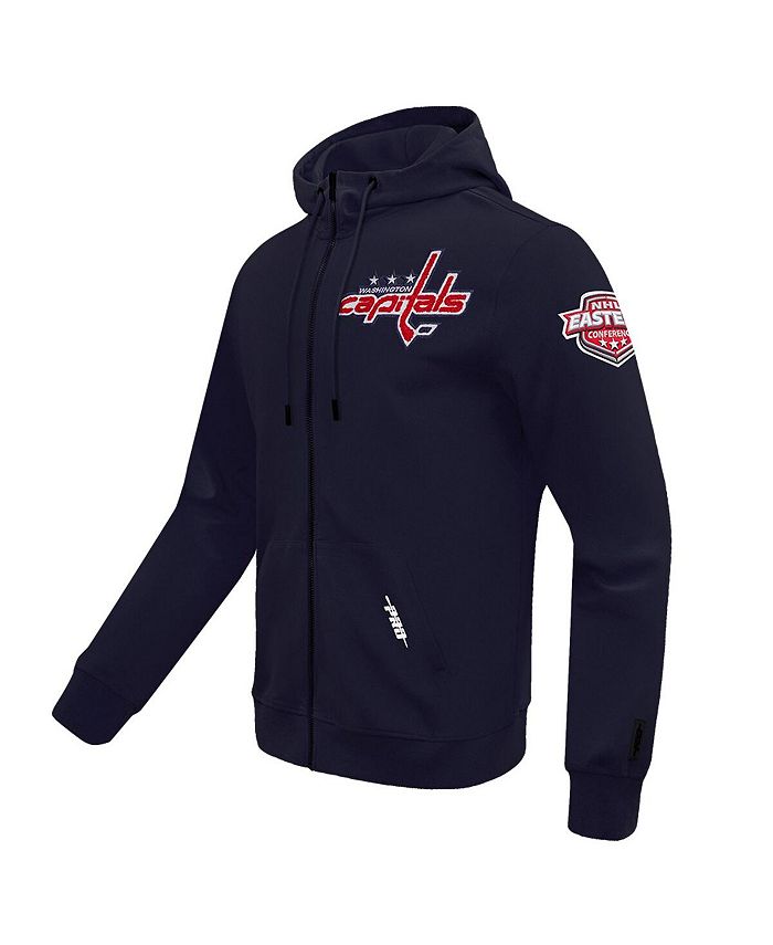 adidas Men's NHL Washington Capitals Full Zip Hoodie Sweaters