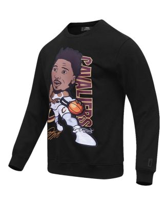 Men's Donovan Mitchell Black Cleveland Cavaliers Avatar Pullover Sweatshirt